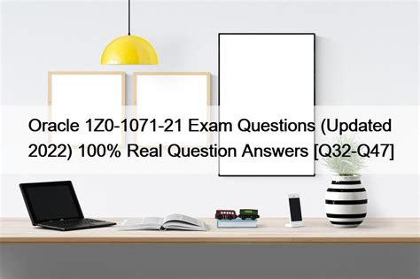 100% 1Z0-1071-20 Correct Answers